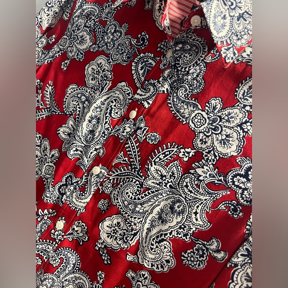 Chaps Button Down Ladies Shirt - Picture 5 of 6